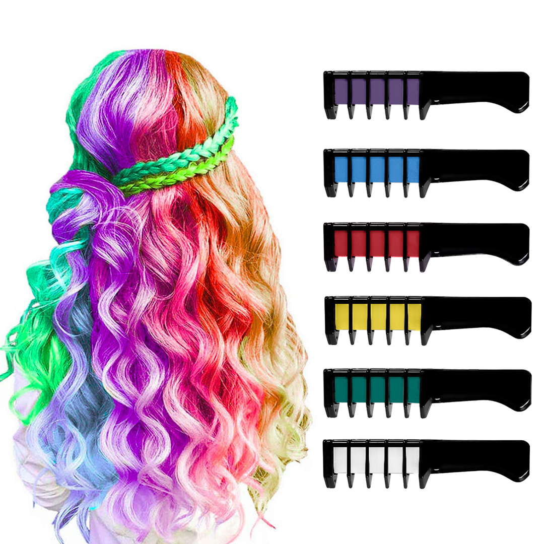 Tinte para el cabello lavable Oferta: (2X1)=12 Colores