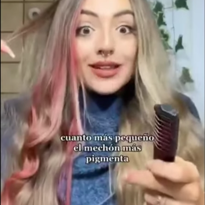 Tinte para el cabello lavable 6 colores Oferte (3x1)