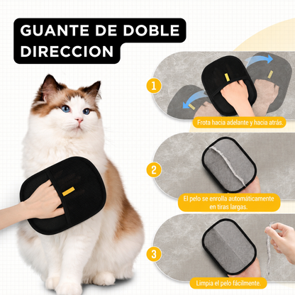 Manopla quita pelos mascota
