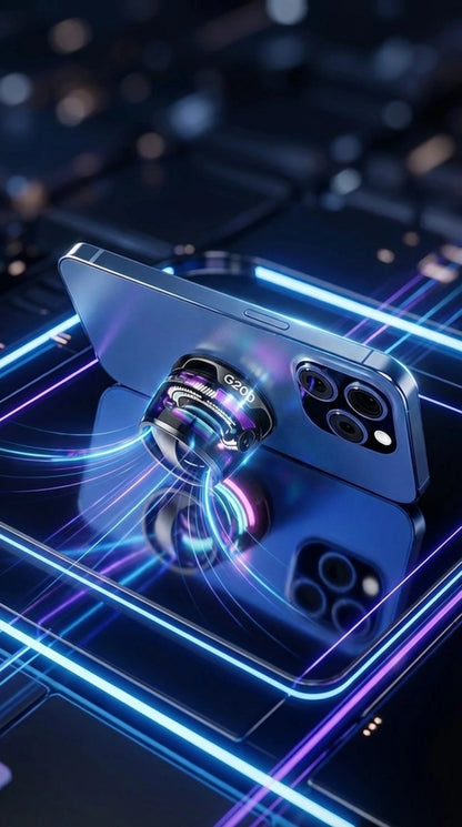 Altavoz Bluetooth Magnético G200 con Luz RGB