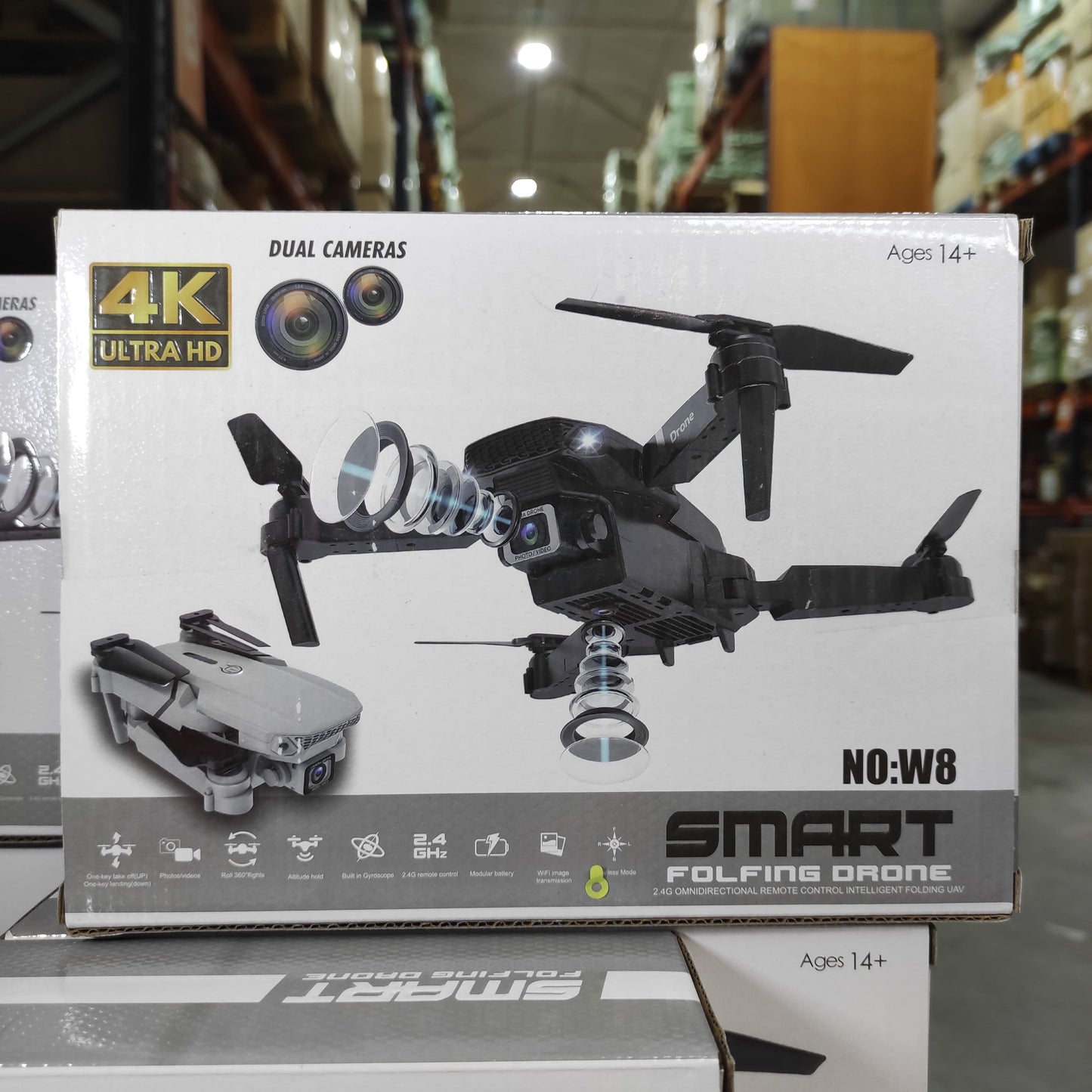 Dron Doble Cámara 4K + Batería Adicional