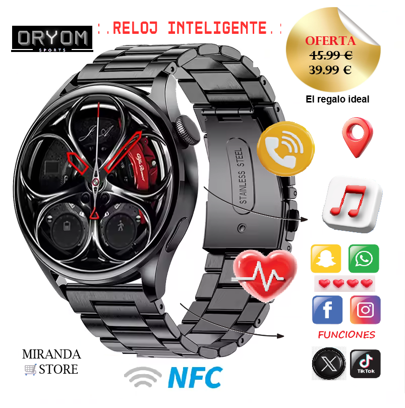 Reloj Inteligente ORYOM GT5™