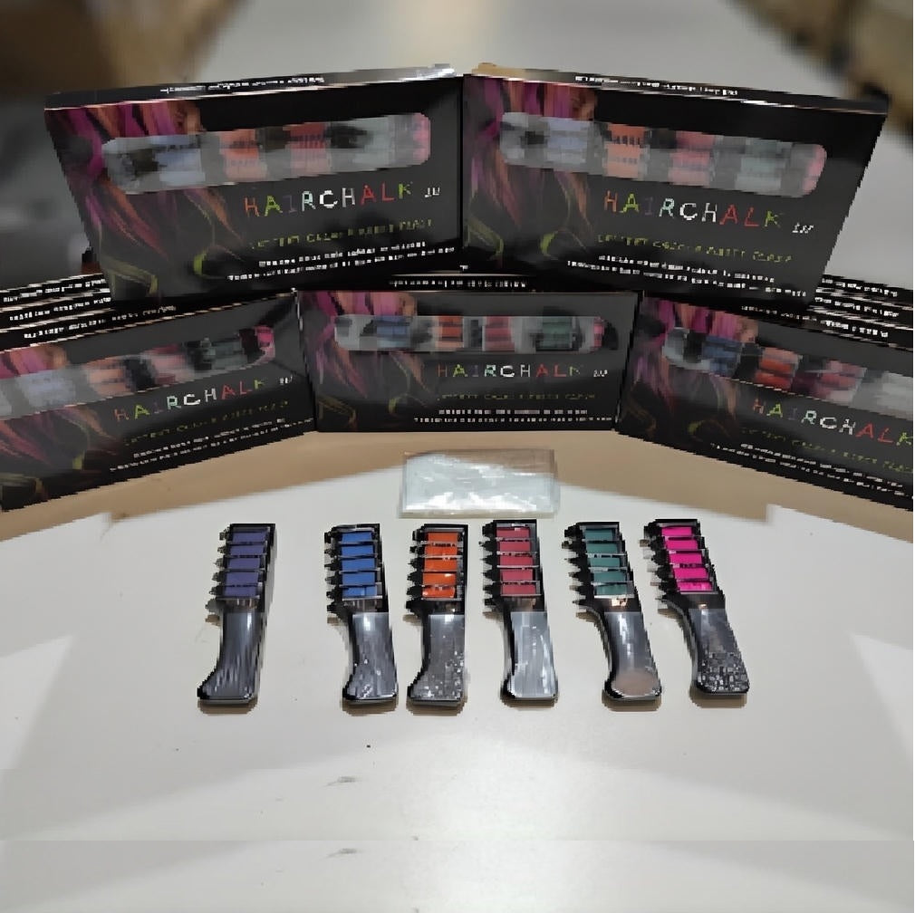 KIT Tinte para el cabello lavable.