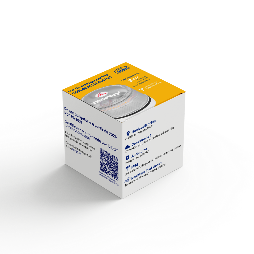 Luz Emergencia V16 Homologada DGT