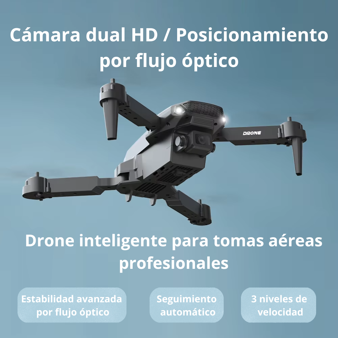 Dron Doble Cámara 4K + Batería Adicional